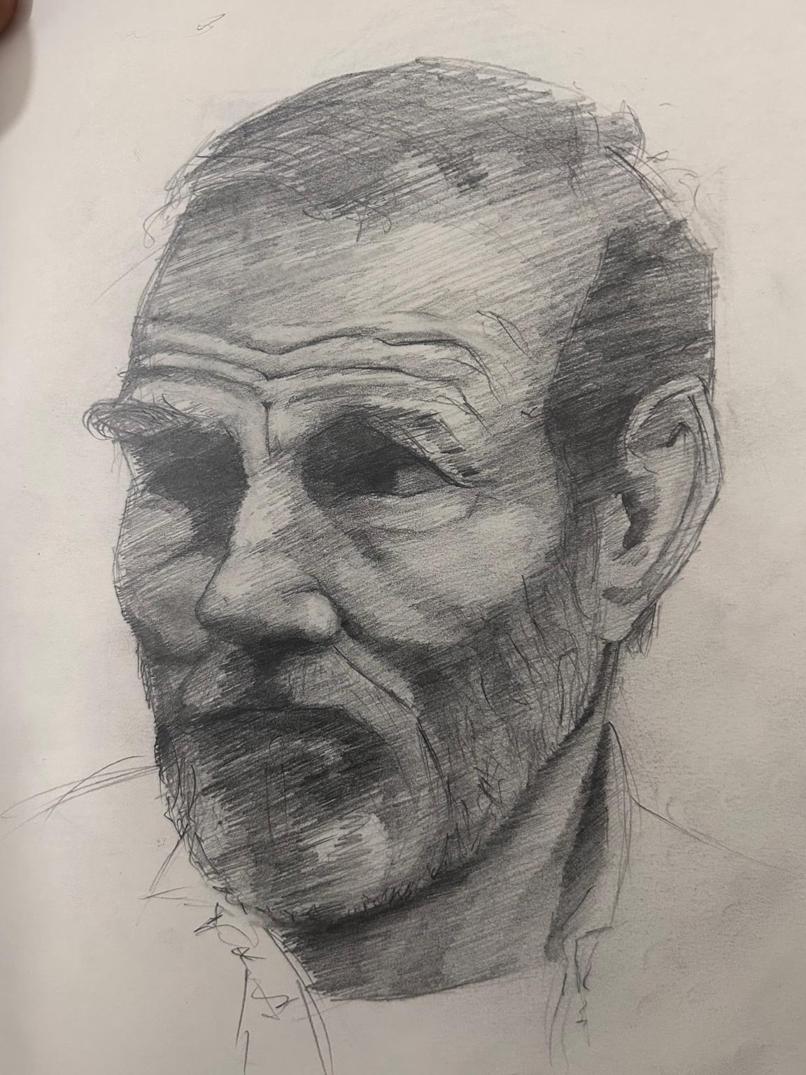 Man in Profile